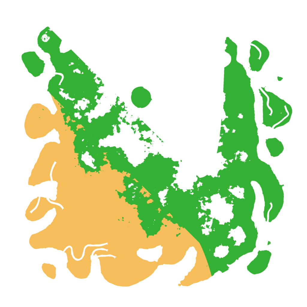 Biome Rust Map: Procedural Map, Size: 4100, Seed: 213983