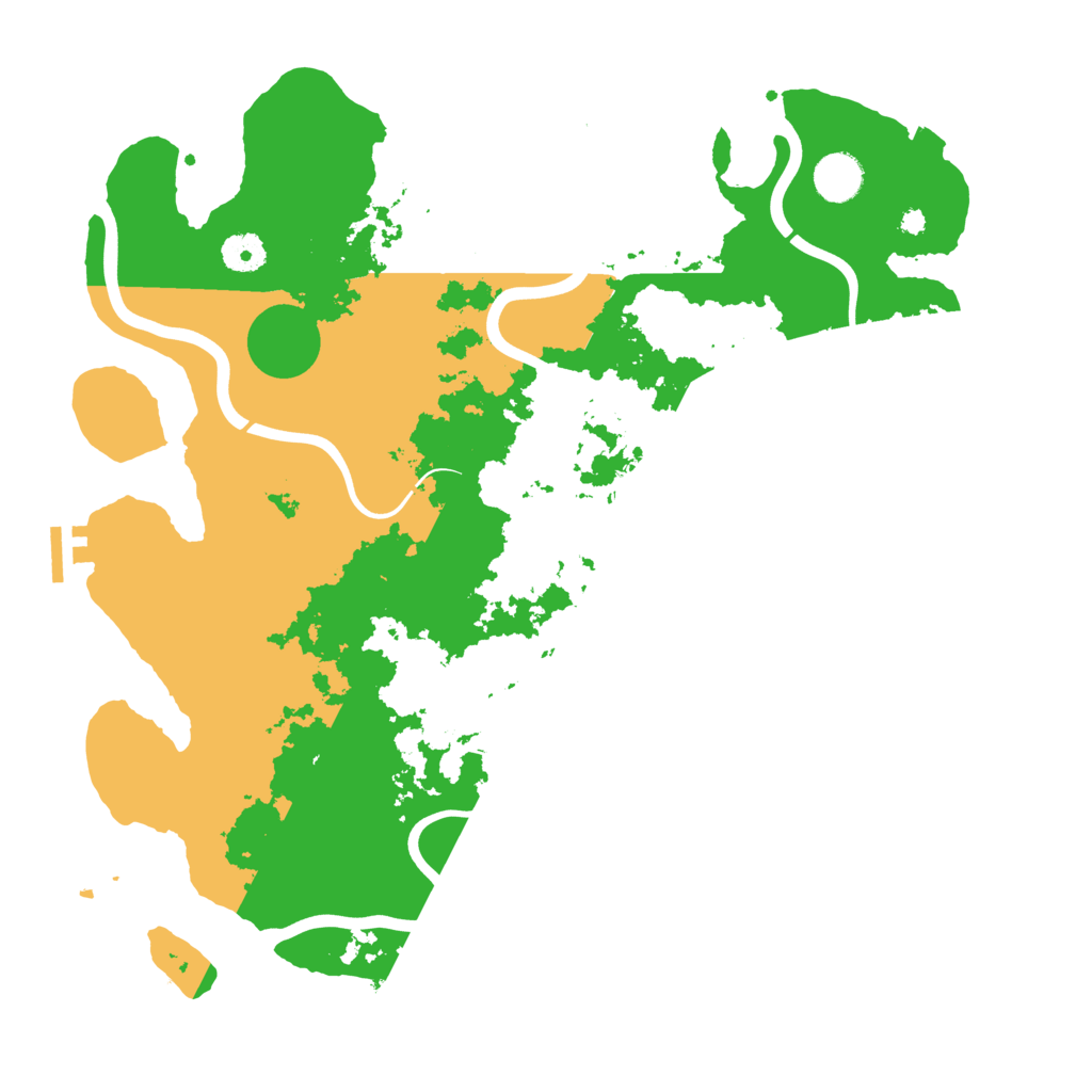 Biome Rust Map: Procedural Map, Size: 3950, Seed: 89203594
