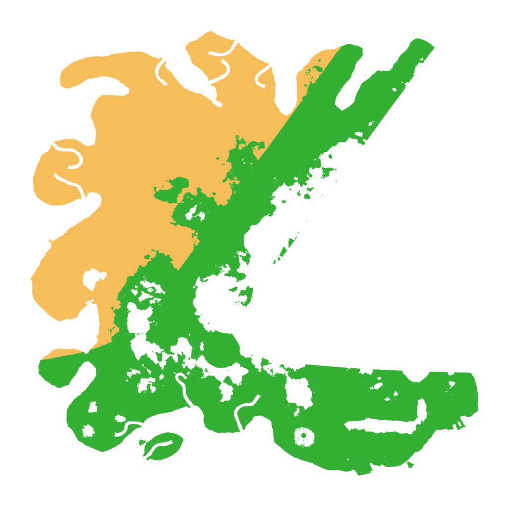 Biome Rust Map: Procedural Map, Size: 3800, Seed: 47780411