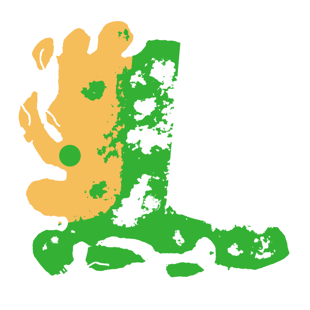 Biome Rust Map: Procedural Map, Size: 3800, Seed: 60881