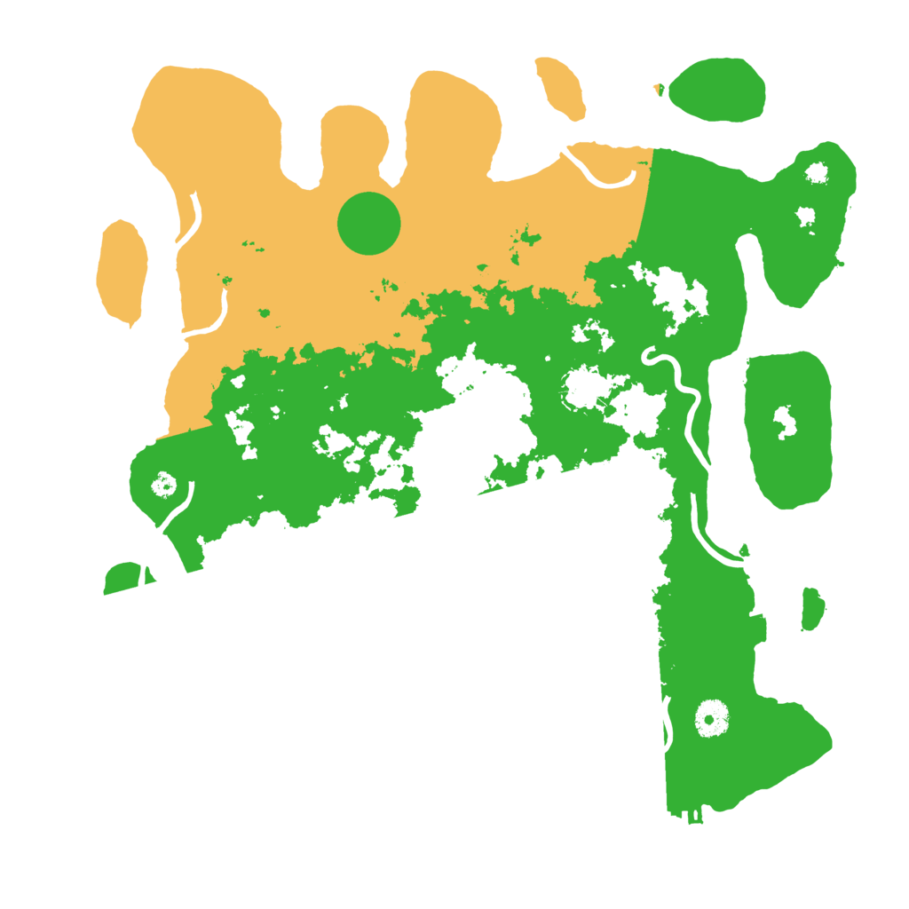 Biome Rust Map: Procedural Map, Size: 3800, Seed: 590874906
