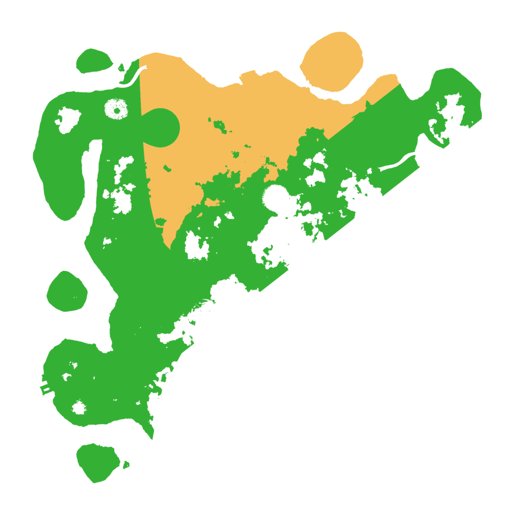 Biome Rust Map: Procedural Map, Size: 3500, Seed: 813016067
