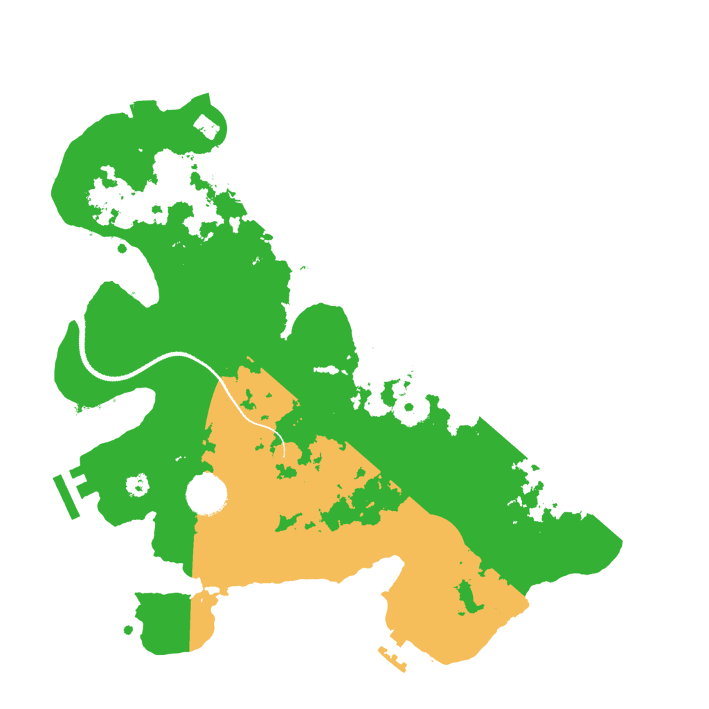 Biome Rust Map: Procedural Map, Size: 3099, Seed: 999997