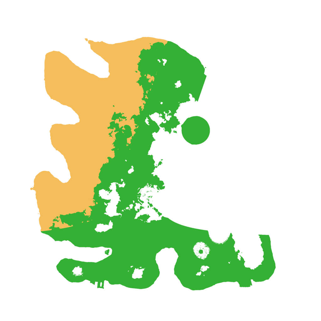 Biome Rust Map: Procedural Map, Size: 3000, Seed: 1600256981