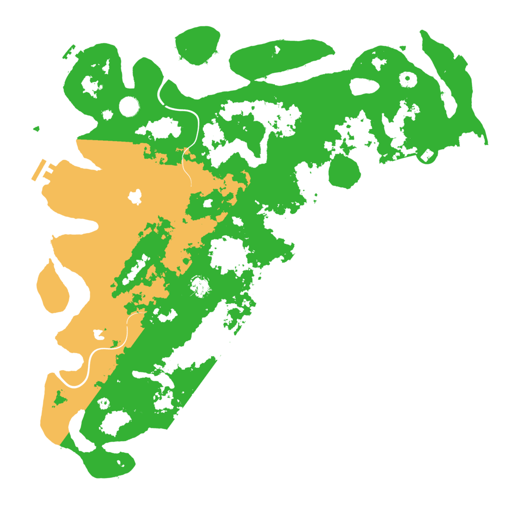 Biome Rust Map: Procedural Map, Size: 4500, Seed: 1554467