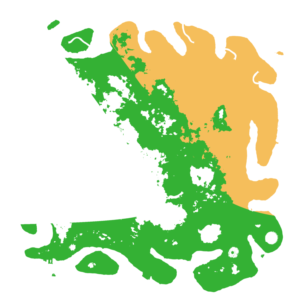 Biome Rust Map: Procedural Map, Size: 4300, Seed: 3748927