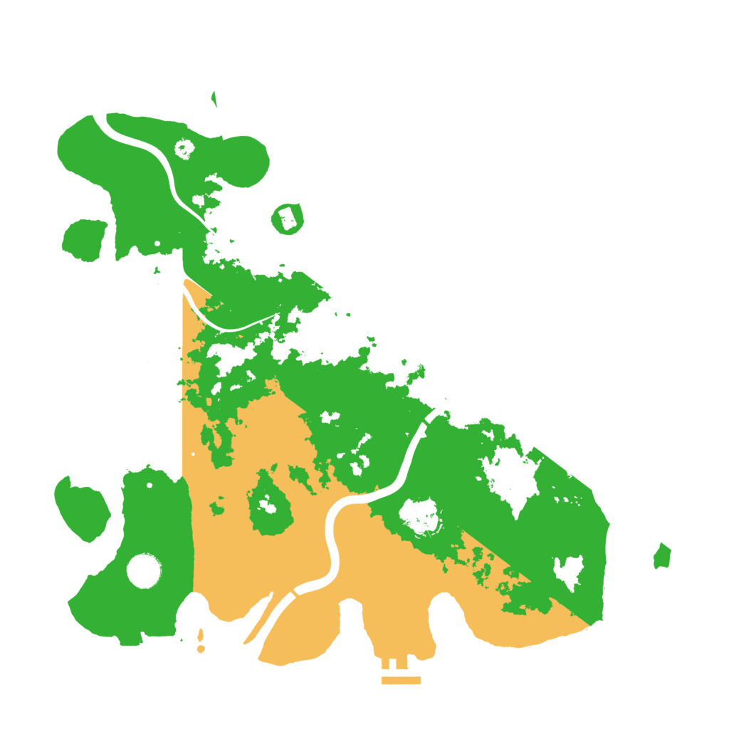 Biome Rust Map: Procedural Map, Size: 3750, Seed: 1892995