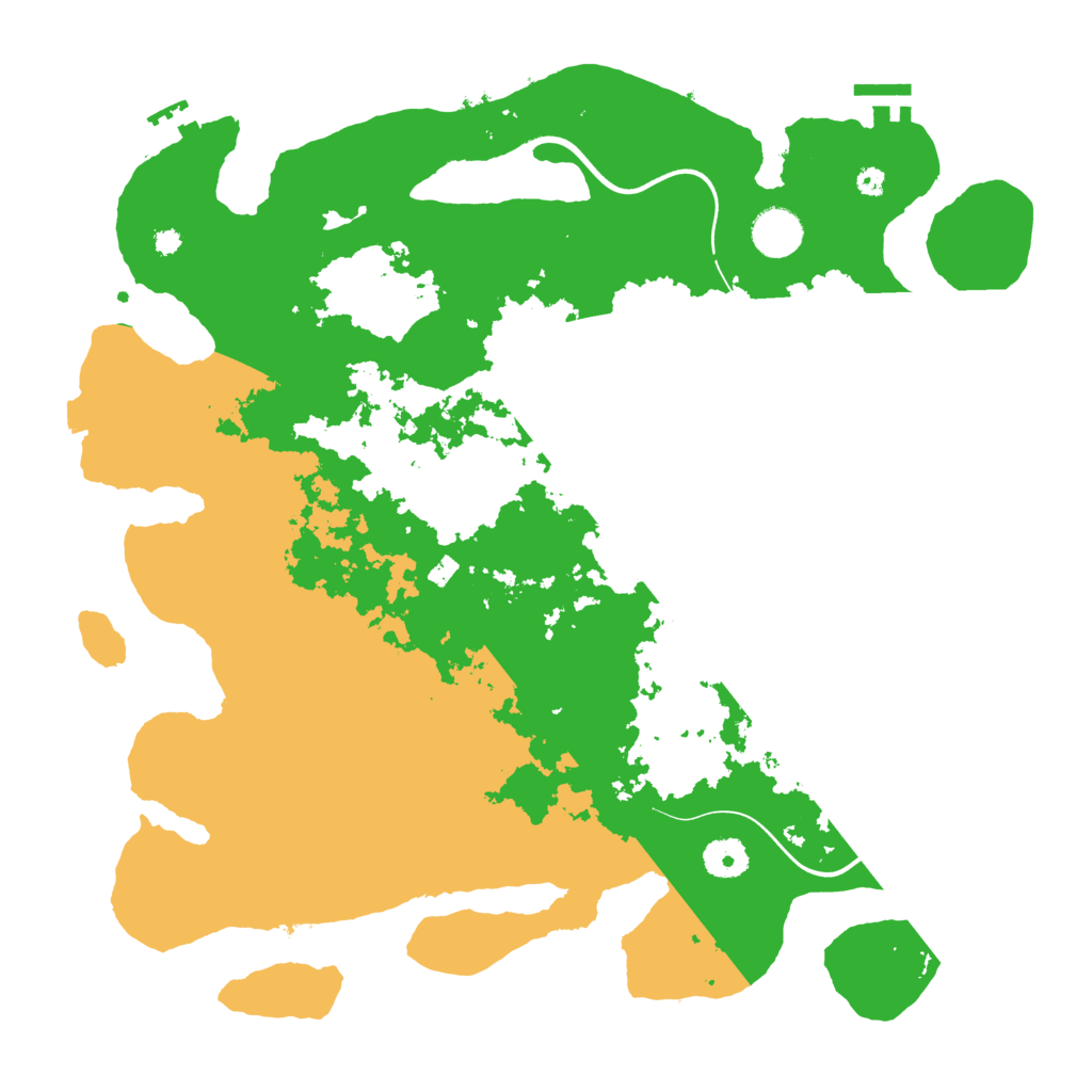 Biome Rust Map: Procedural Map, Size: 3850, Seed: 89048830