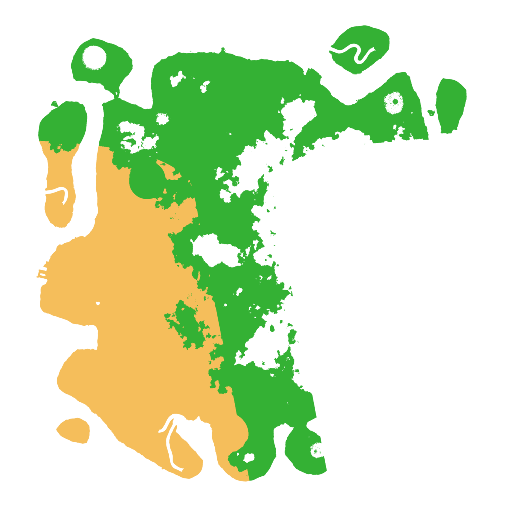 Biome Rust Map: Procedural Map, Size: 3800, Seed: 16926117