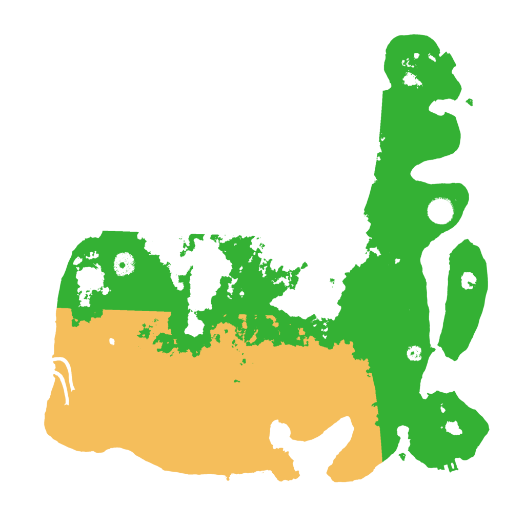 Biome Rust Map: Procedural Map, Size: 3550, Seed: 71764236