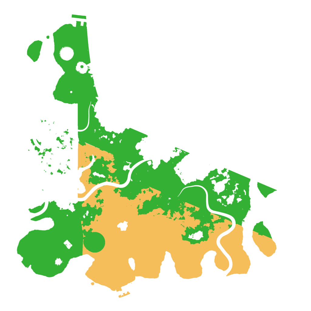 Biome Rust Map: Procedural Map, Size: 4000, Seed: 74967703