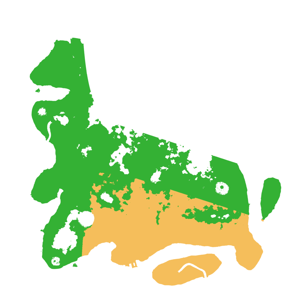 Biome Rust Map: Procedural Map, Size: 3500, Seed: 127623398