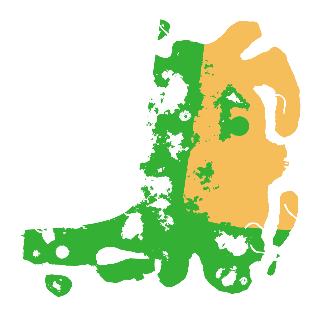 Biome Rust Map: Procedural Map, Size: 4250, Seed: 50715415
