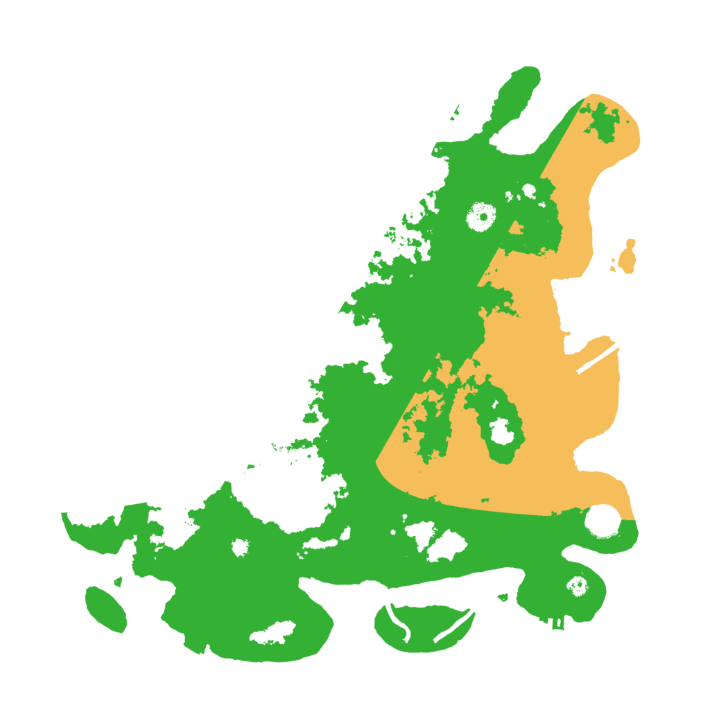 Biome Rust Map: Procedural Map, Size: 3700, Seed: 87687358