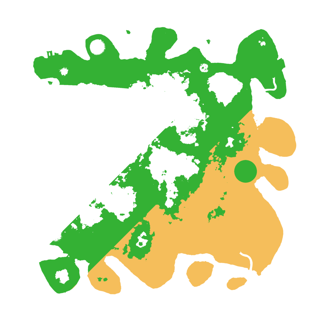 Biome Rust Map: Procedural Map, Size: 3700, Seed: 1863847929