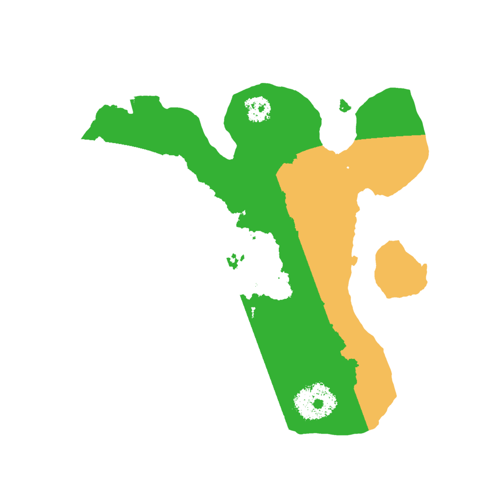 Biome Rust Map: Procedural Map, Size: 2000, Seed: 213876