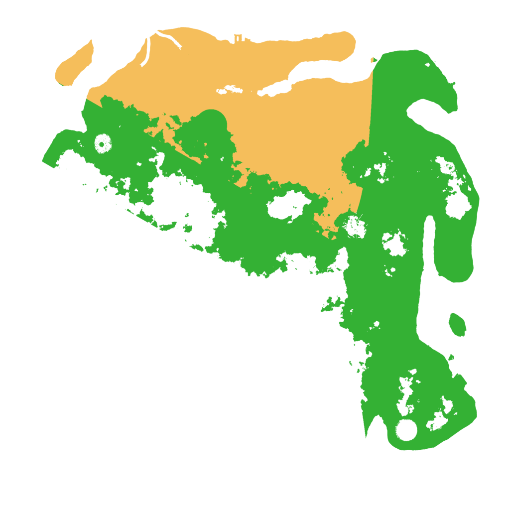Biome Rust Map: Procedural Map, Size: 4200, Seed: 1942424179