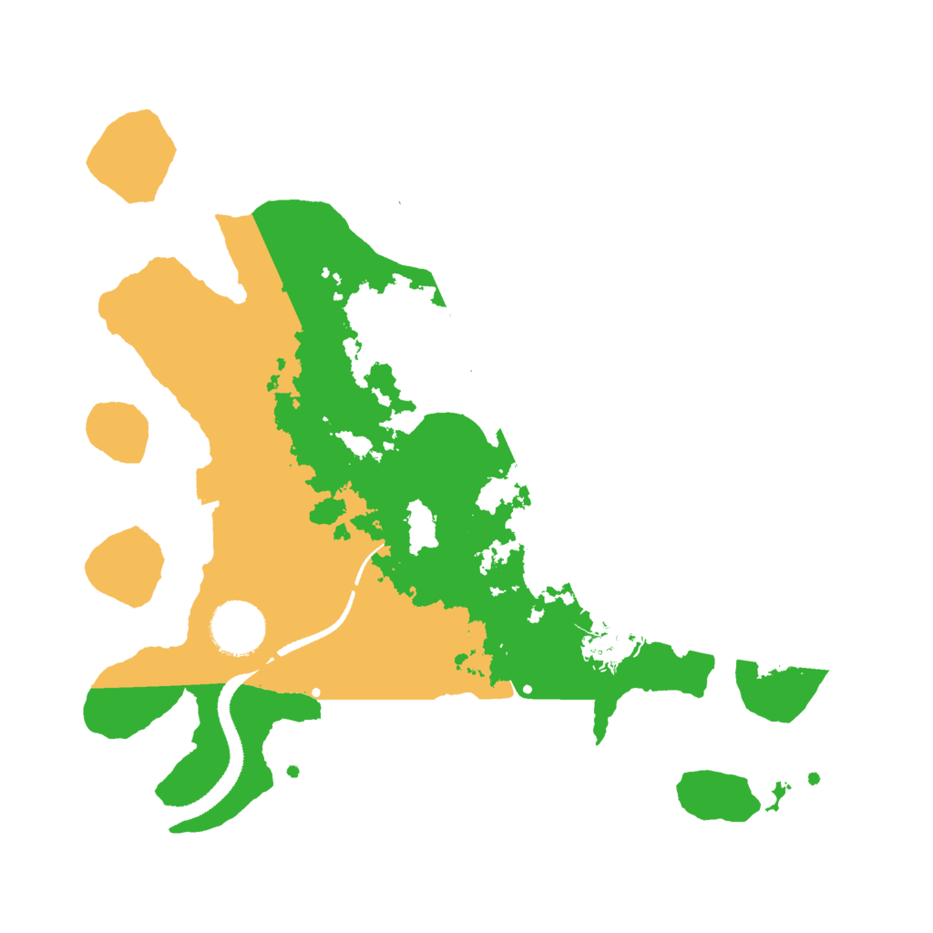 Biome Rust Map: Procedural Map, Size: 3000, Seed: 4761