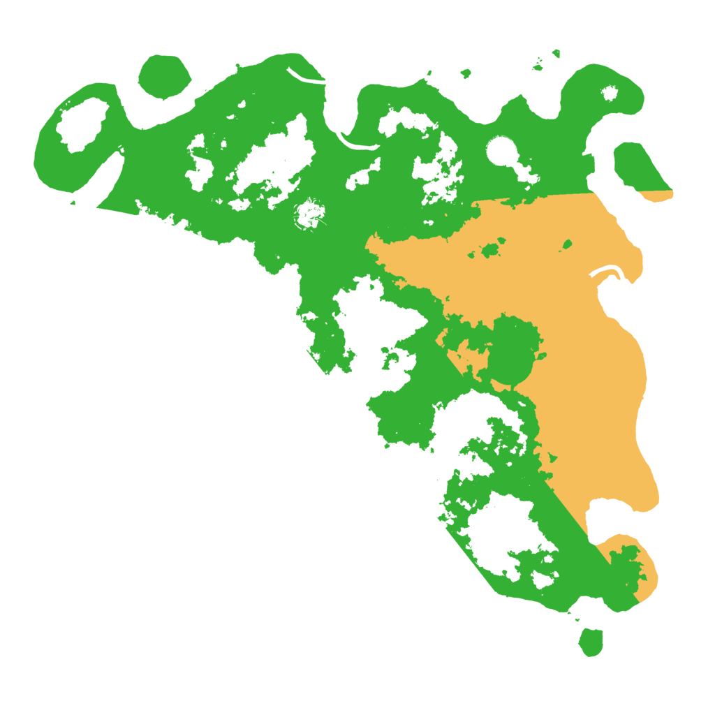 Biome Rust Map: Procedural Map, Size: 4250, Seed: 10523
