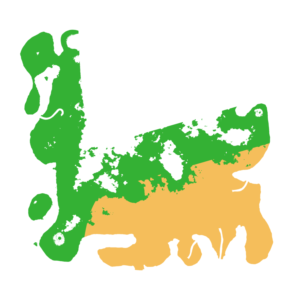 Biome Rust Map: Procedural Map, Size: 3700, Seed: 962552898