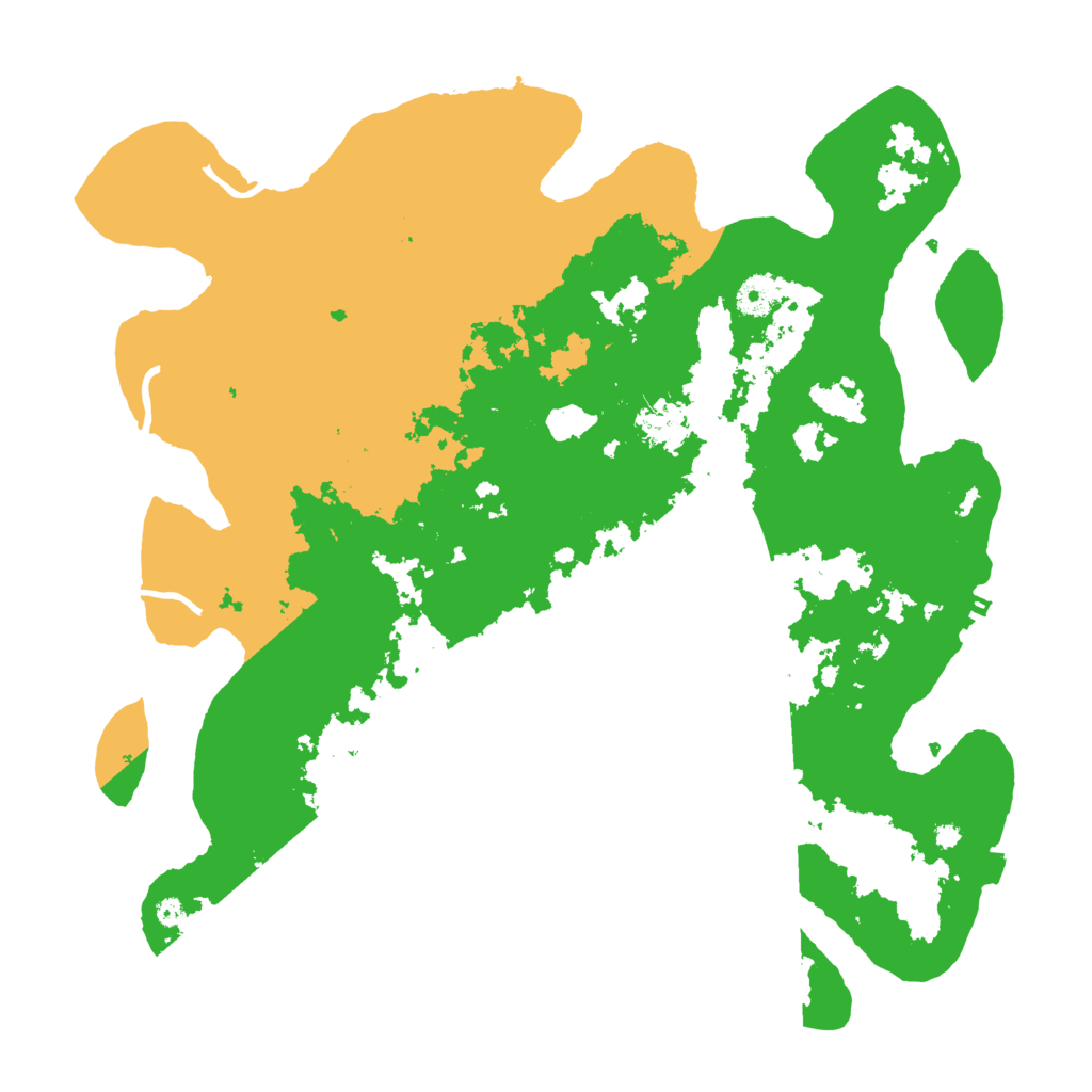 Biome Rust Map: Procedural Map, Size: 4000, Seed: 288873331