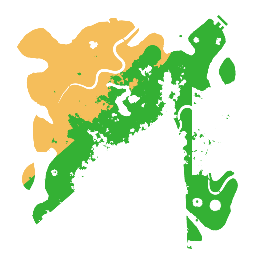 Biome Rust Map: Procedural Map, Size: 4000, Seed: 288873331