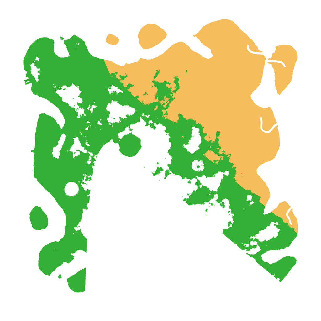 Biome Rust Map: Procedural Map, Size: 4000, Seed: 98213499