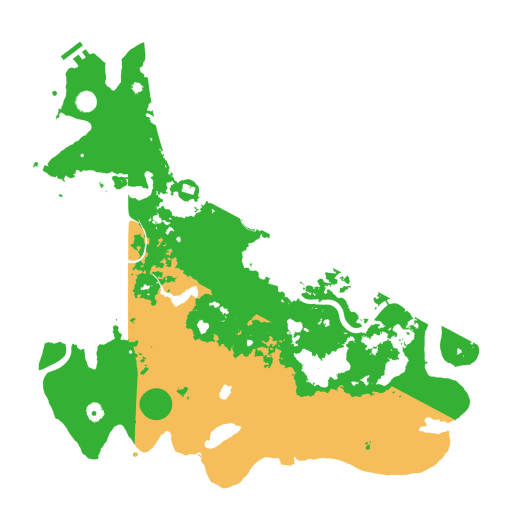 Biome Rust Map: Procedural Map, Size: 4250, Seed: 6857