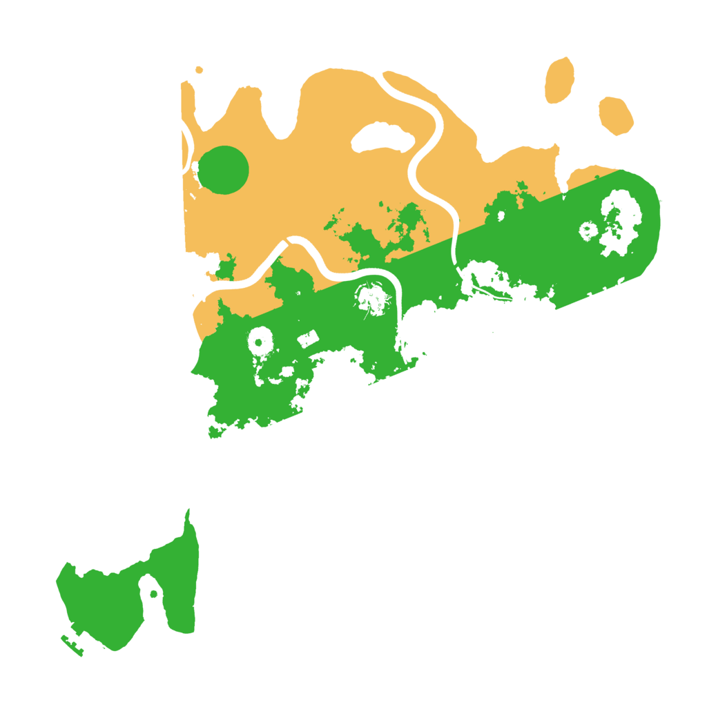 Biome Rust Map: Procedural Map, Size: 3850, Seed: 83303059