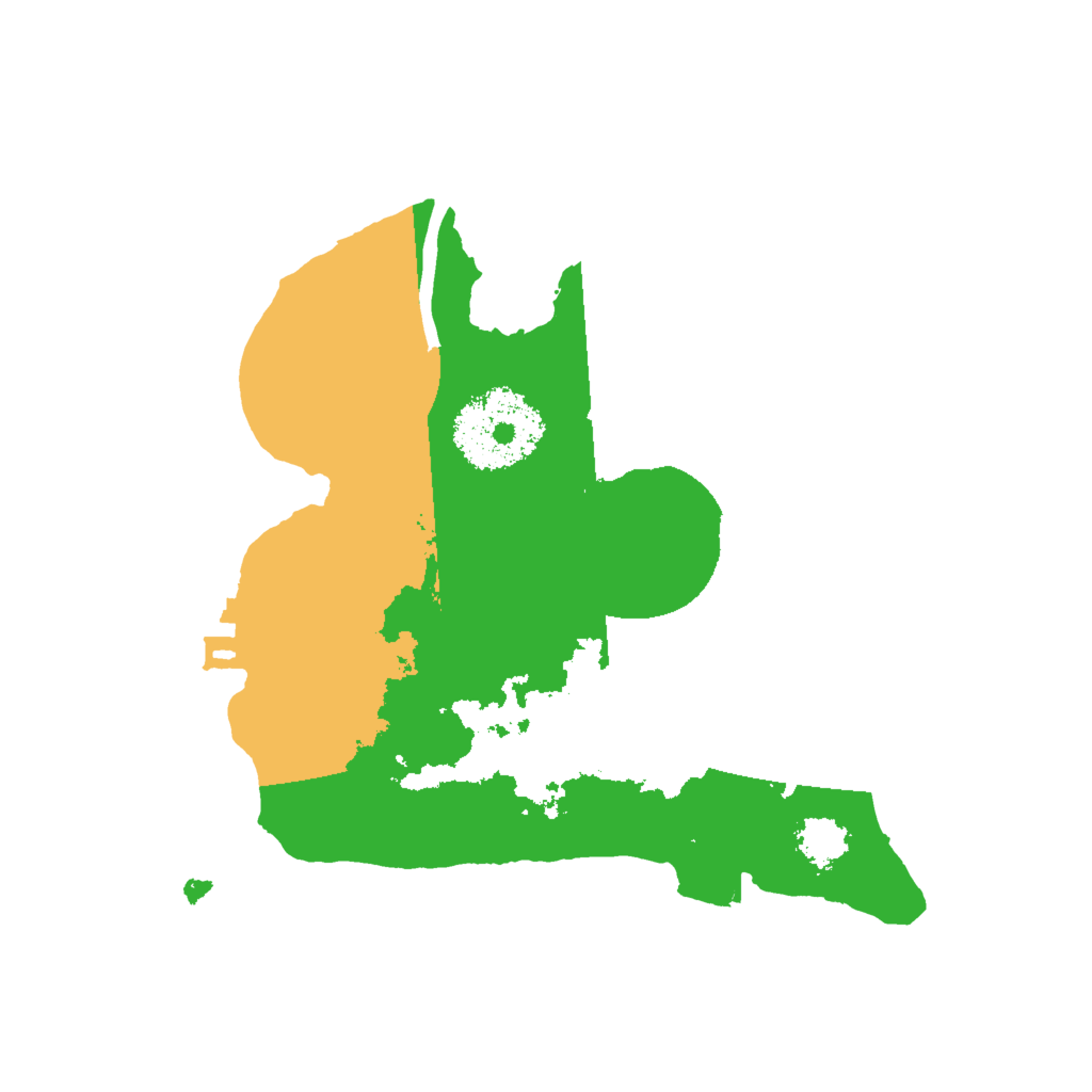 Biome Rust Map: Procedural Map, Size: 2000, Seed: 55971373