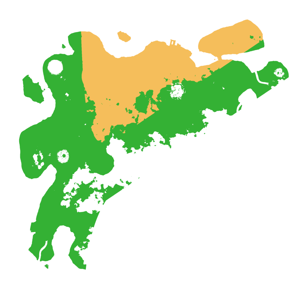 Biome Rust Map: Procedural Map, Size: 3600, Seed: 67937016