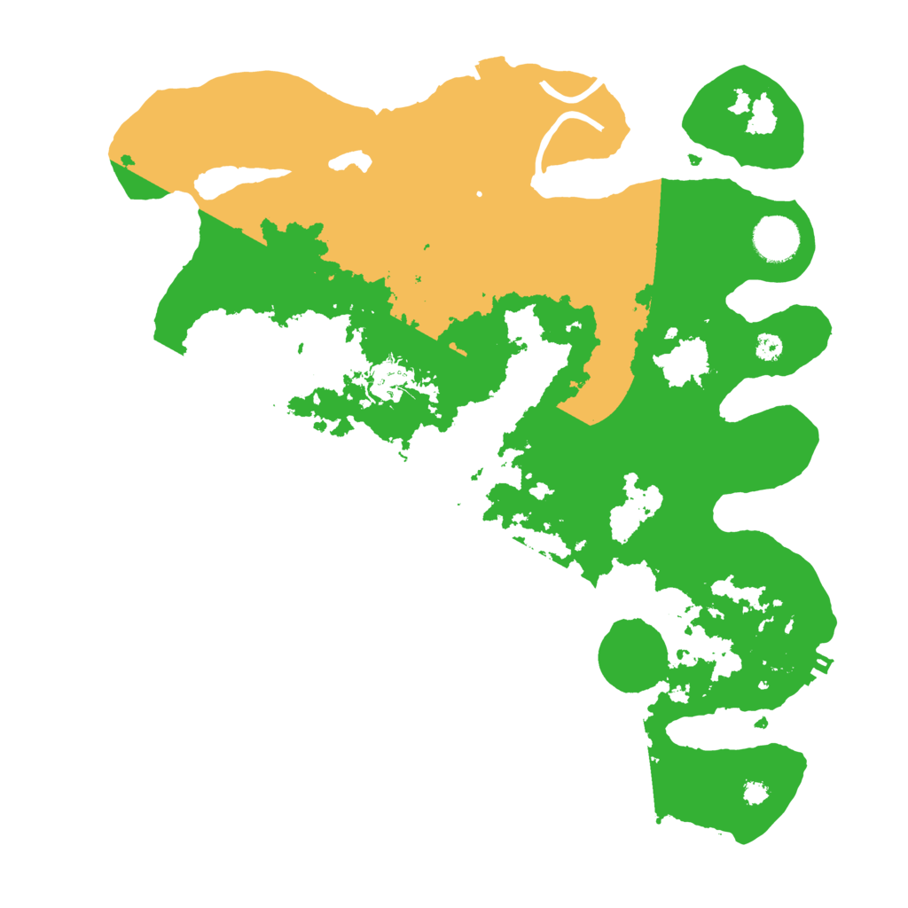 Biome Rust Map: Procedural Map, Size: 3450, Seed: 64106438