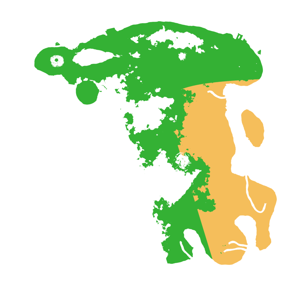 Biome Rust Map: Procedural Map, Size: 3500, Seed: 1273168323