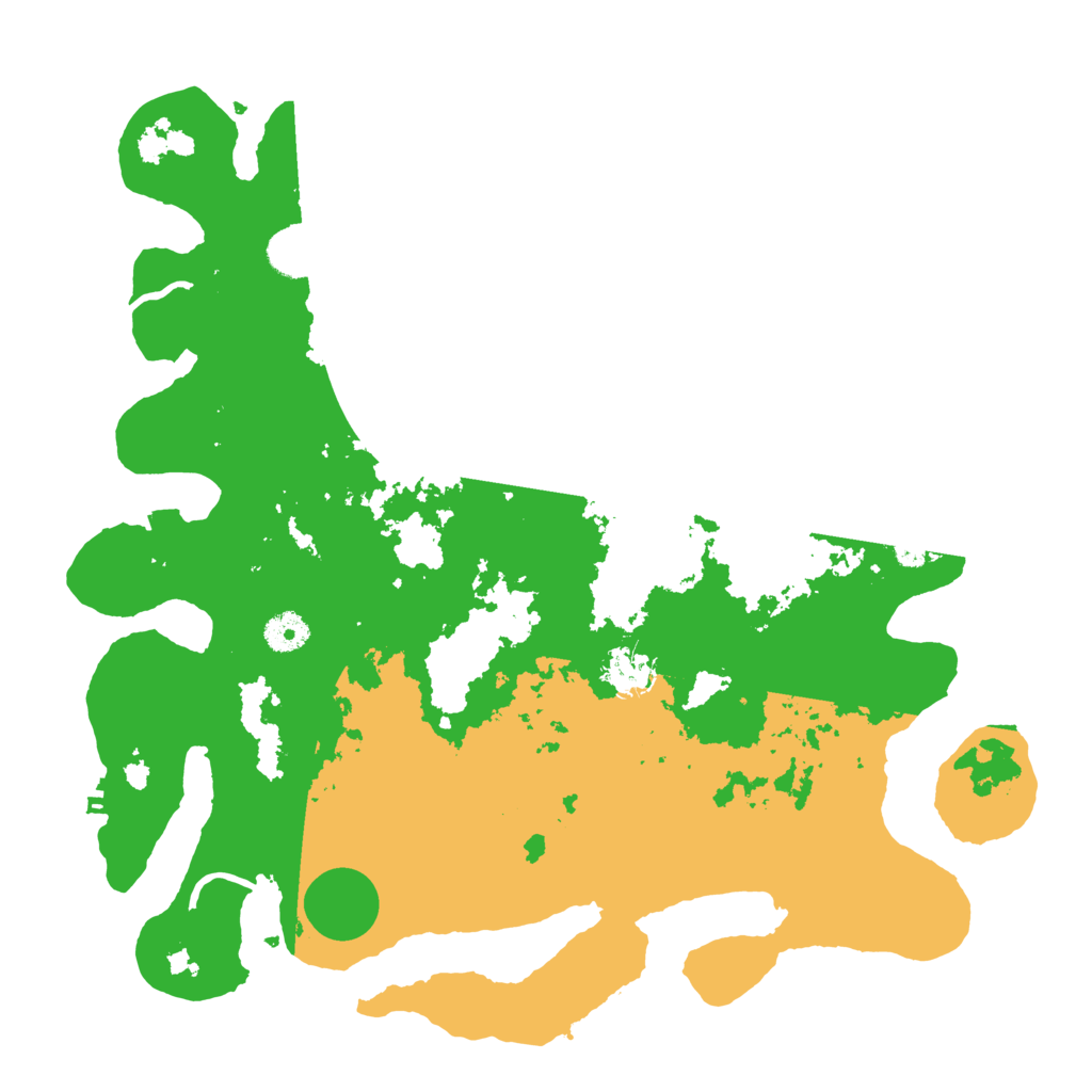 Biome Rust Map: Procedural Map, Size: 3950, Seed: 78094513