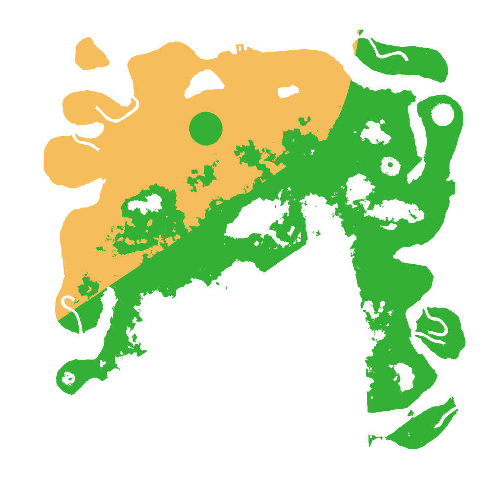 Biome Rust Map: Procedural Map, Size: 4000, Seed: 20230209