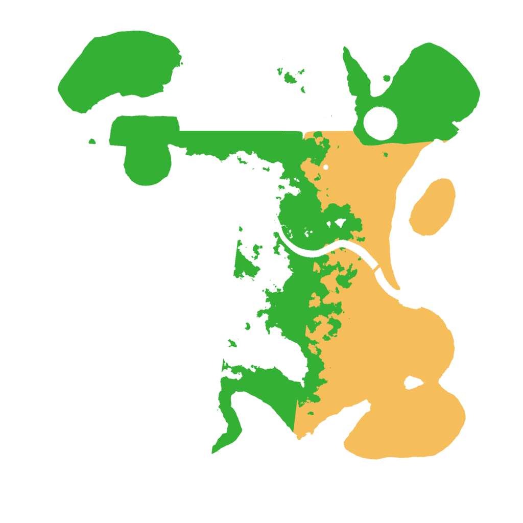 Biome Rust Map: Procedural Map, Size: 3000, Seed: 6534561