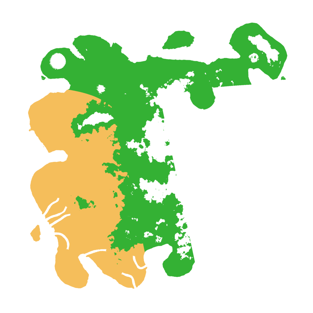 Biome Rust Map: Procedural Map, Size: 3500, Seed: 1023937260