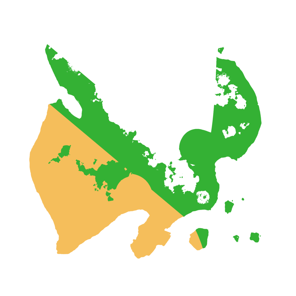 Biome Rust Map: Procedural Map, Size: 2300, Seed: 1097148786