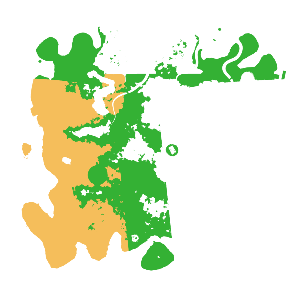 Biome Rust Map: Procedural Map, Size: 4000, Seed: 2020102905