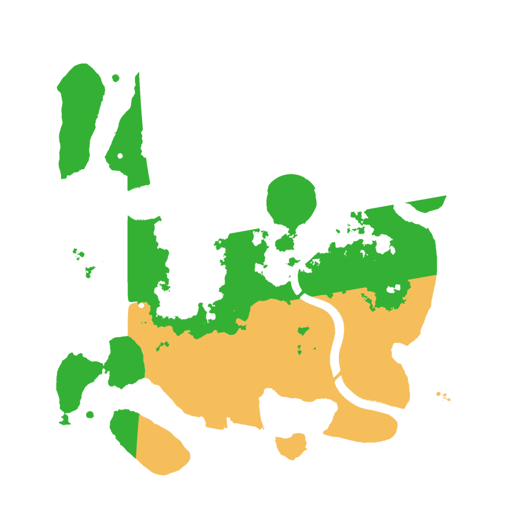 Biome Rust Map: Procedural Map, Size: 2750, Seed: 15251521