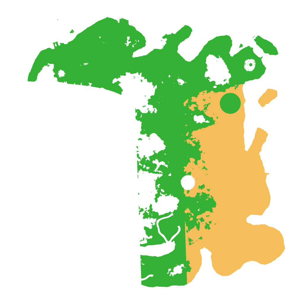 Biome Rust Map: Procedural Map, Size: 3850, Seed: 17376650