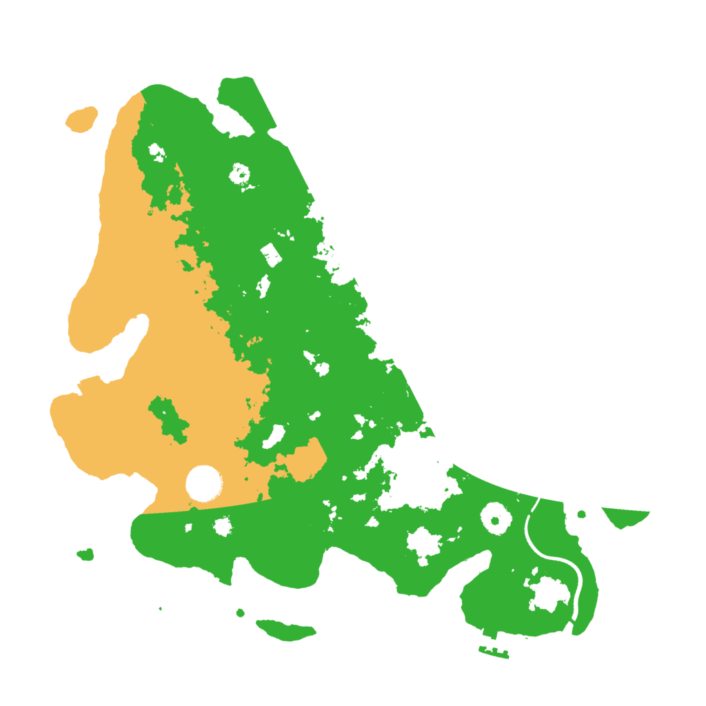 Biome Rust Map: Procedural Map, Size: 3450, Seed: 31448967