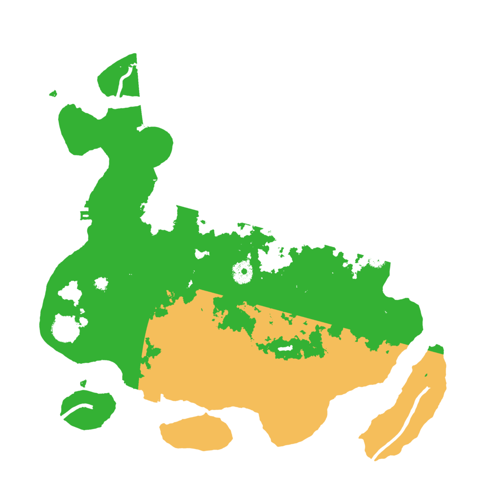 Biome Rust Map: Procedural Map, Size: 3450, Seed: 4008809
