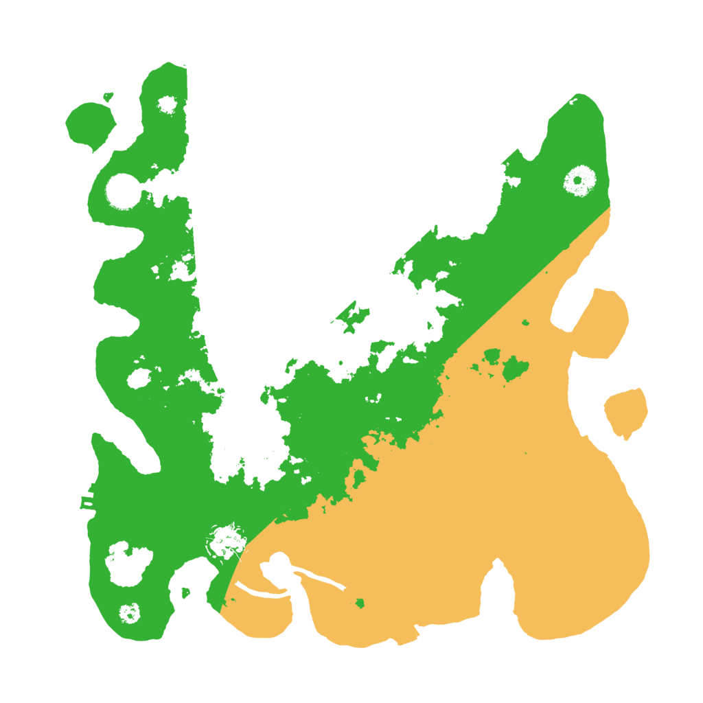Biome Rust Map: Procedural Map, Size: 3450, Seed: 93179956
