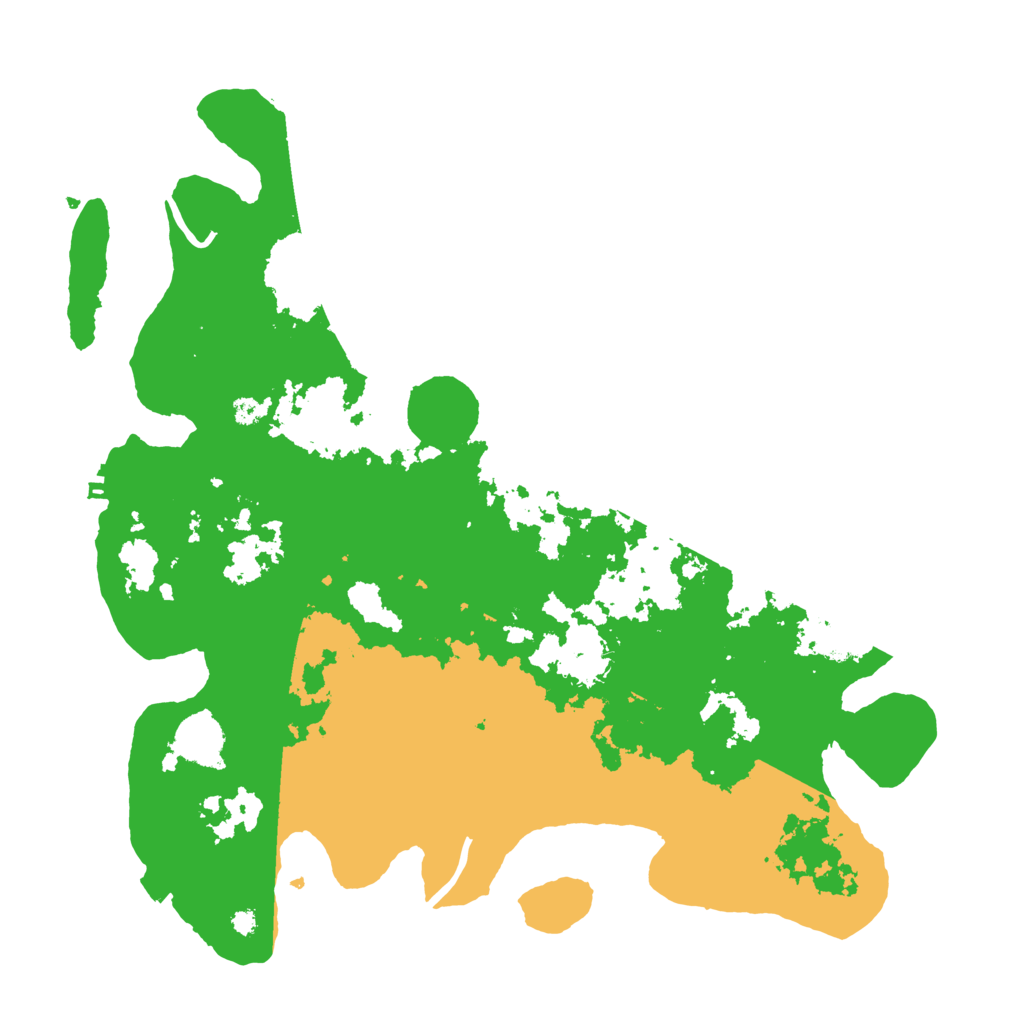 Biome Rust Map: Procedural Map, Size: 3800, Seed: 83774730