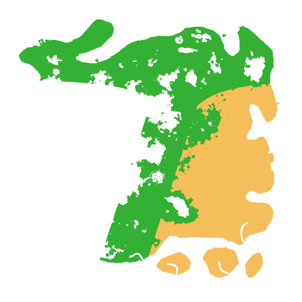 Biome Rust Map: Procedural Map, Size: 4000, Seed: 4444276