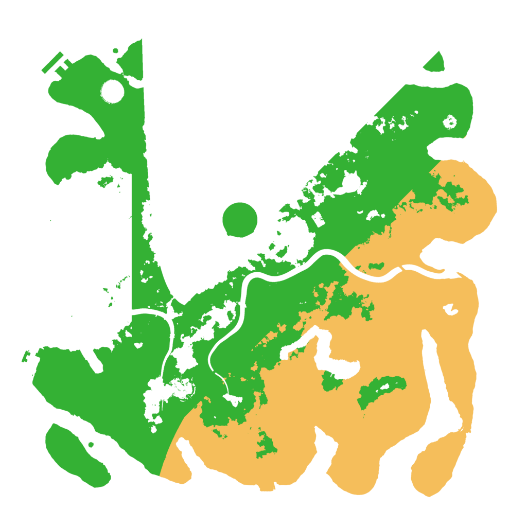 Biome Rust Map: Procedural Map, Size: 4000, Seed: 76908860