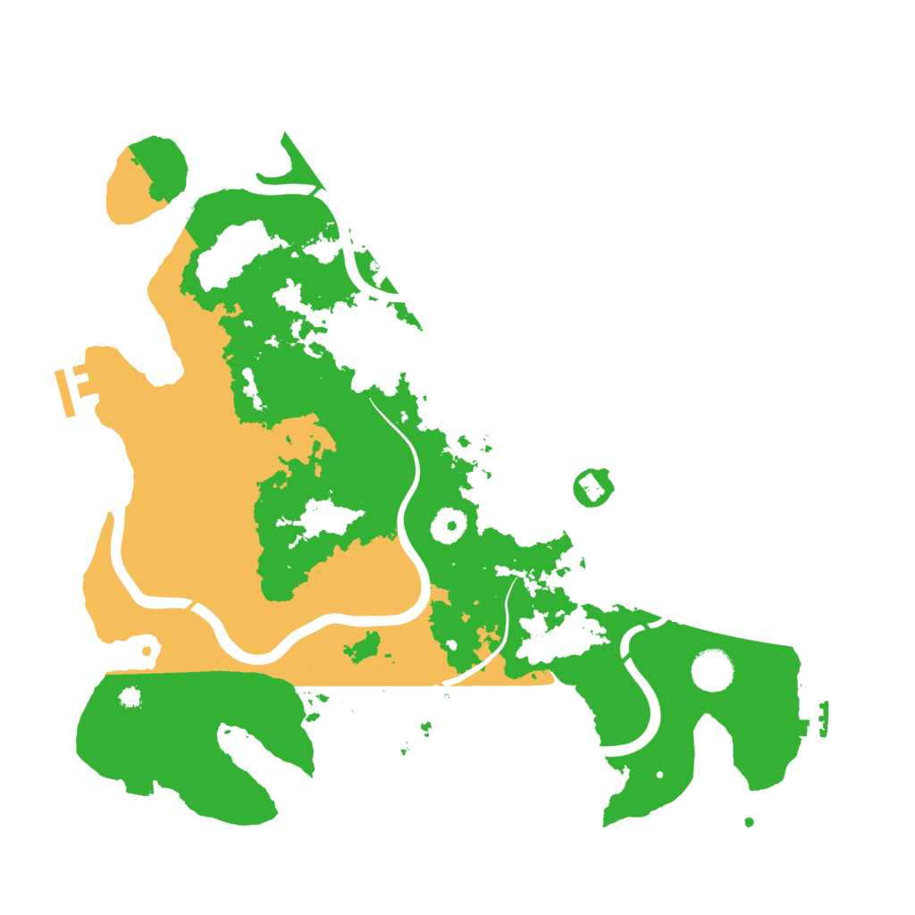 Biome Rust Map: Procedural Map, Size: 3850, Seed: 6841497