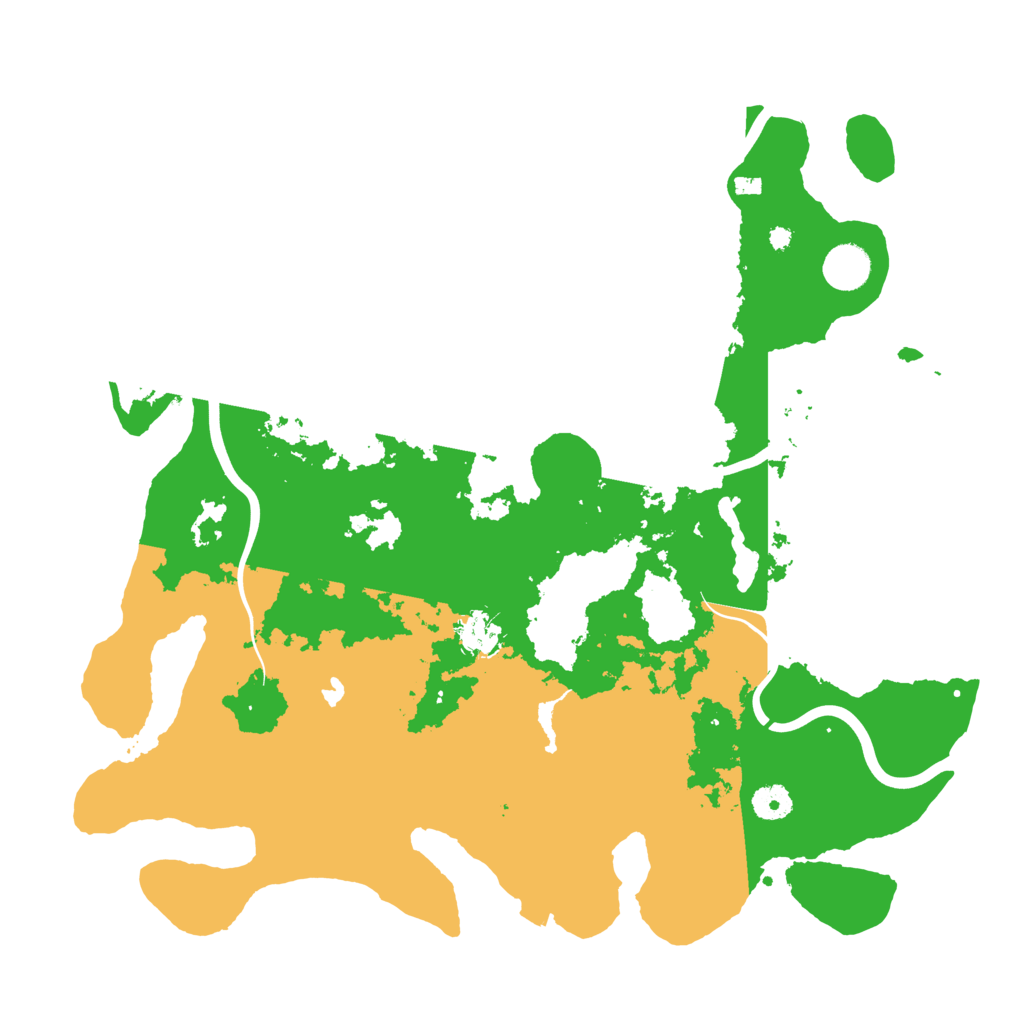 Biome Rust Map: Procedural Map, Size: 4100, Seed: 56148438