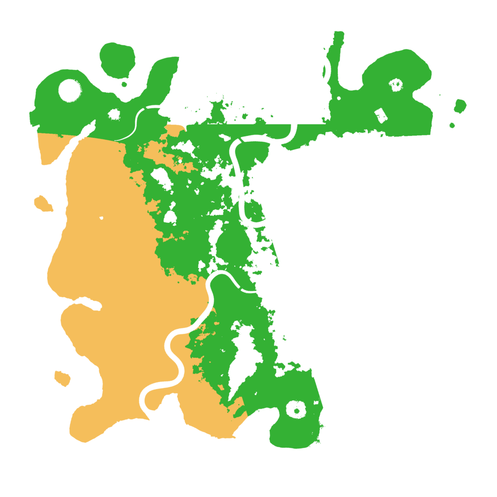 Biome Rust Map: Procedural Map, Size: 3850, Seed: 91491643